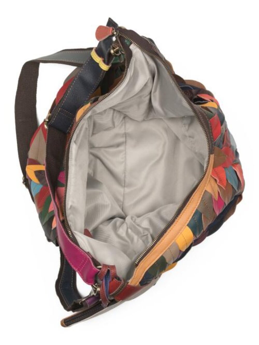 AMERILEATHER Leather Zoe Shoulder Bag - Picture 2 of 6